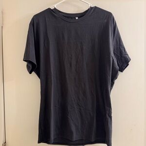 State & Liberty black crewneck T-shirt